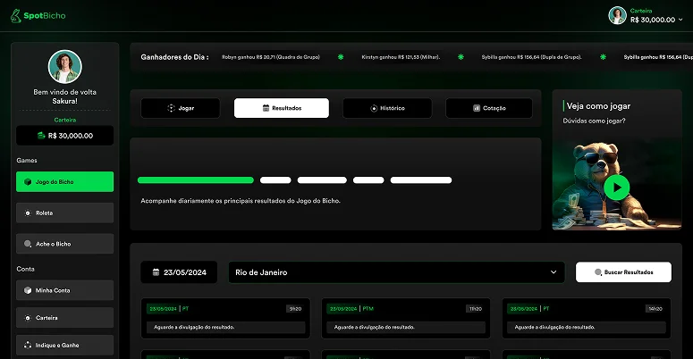 SpotBicho Screen